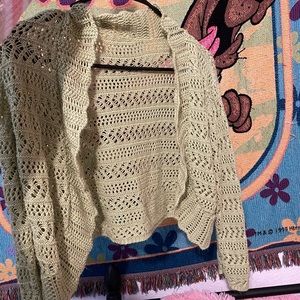 crotchet cardigan